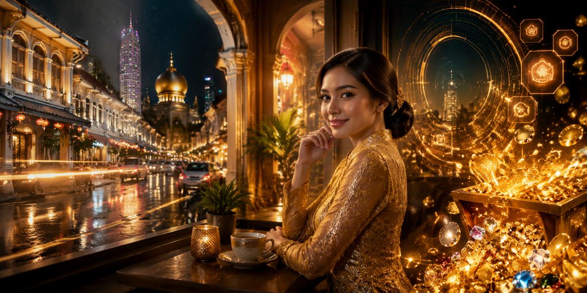 Pemain kasino bertaruh di Kedah dengan pakaian kebaya menikmati promosi ibayar88