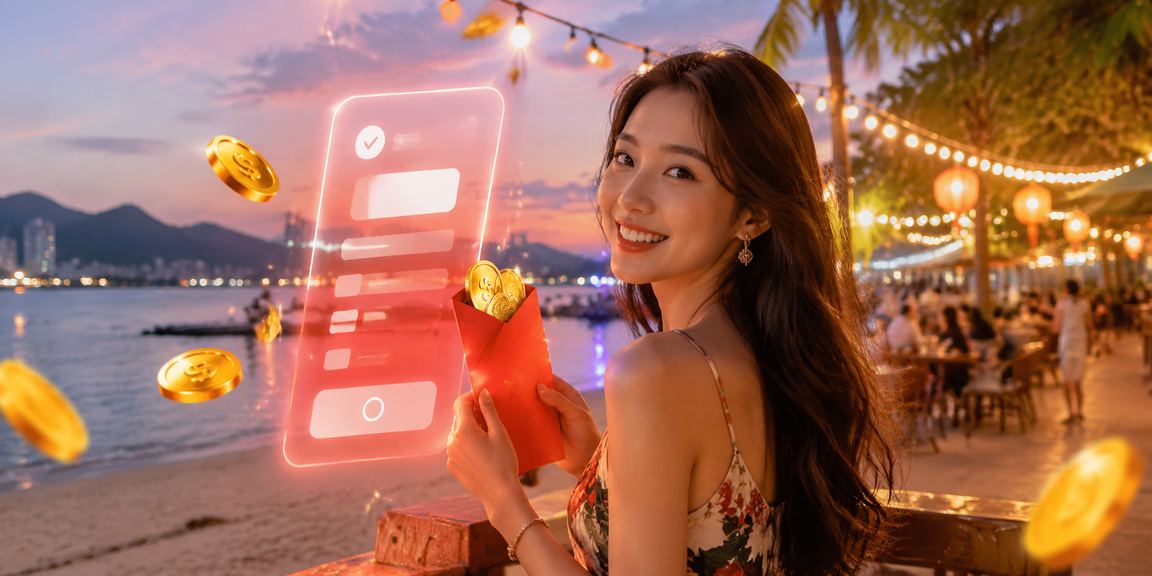 Suasana sambutan Tahun Baru Cina dengan angpow dan bonus permainan meja ibayar88 di Langkawi